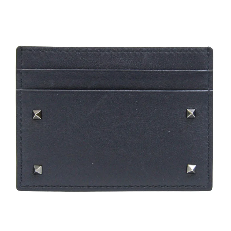 Valentino Garavani Studs  Leather Wallet  (Pre-Owned)