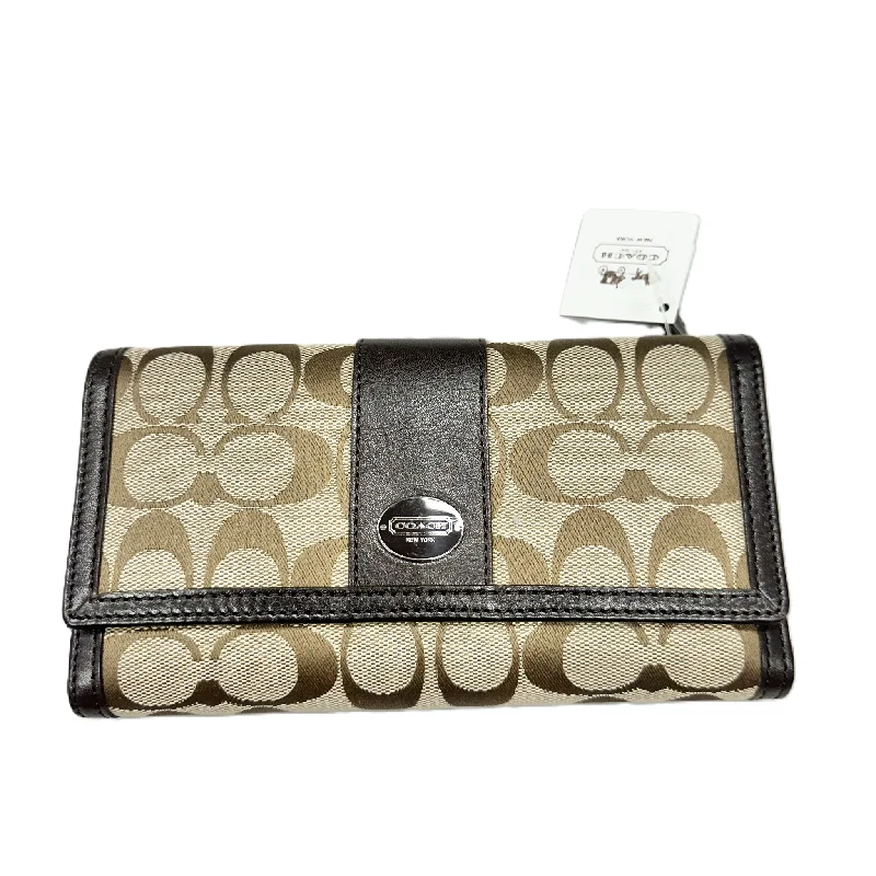 Wallet Designer By Coach, Size: Medium