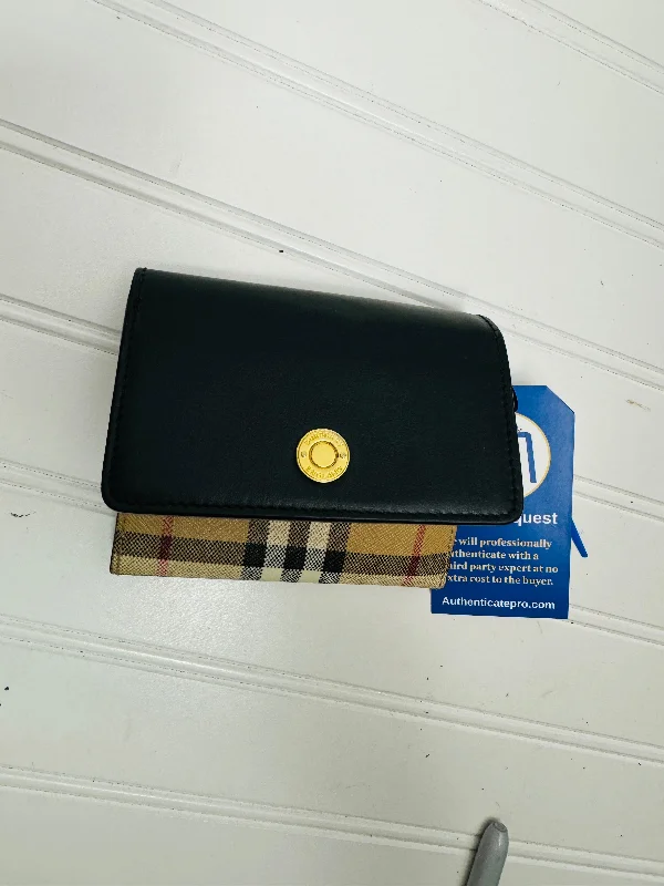 Wallet Luxury Designer By Burberry, Size: Small